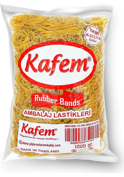 Kafem Ambalaj Lastiği 60 mm 1000 Gram