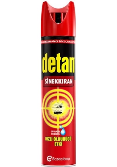 Detan Sinekkıran Su Bazlı Sprey 3 x 275 ML