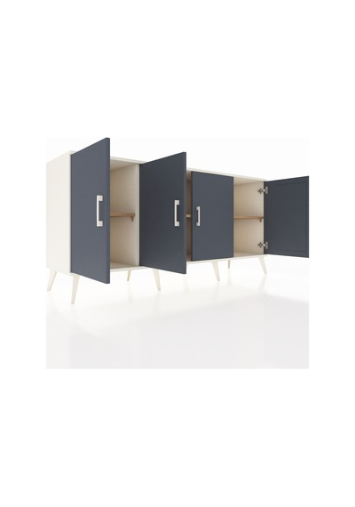 Hyperion Konsol 3 Raflı 4 Kapaklı 176x44x83 Aytaşı-antrasit/çam Antrasit/çam Hyperion Konsol 3 Raflı 4 Kapaklı 176x44x83 Aytaşı-antrasit/çam Antrasit/çam