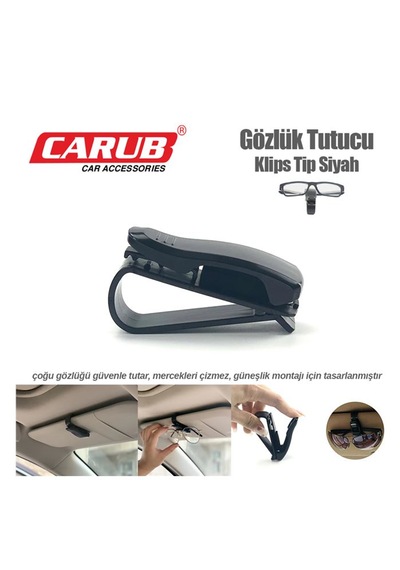 Araç İçi Gözlük Tutucu Pratik Tasarım