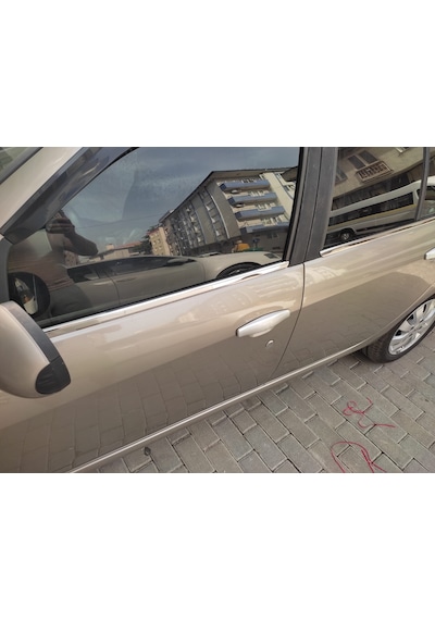 R. Clio 3 Symbol Krom Cam Çıtası Tk 2009-2013 Paslanmaz Çelik N11.4115
