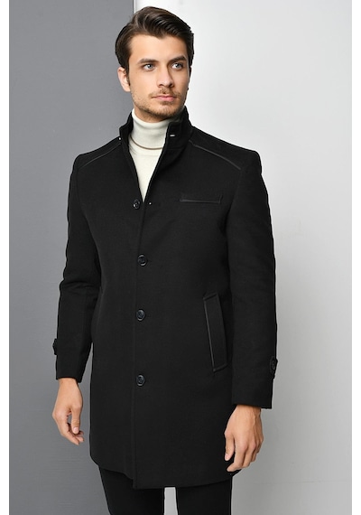 Plt9391 Dewberry Erkek Palto-antrasit Antrasit