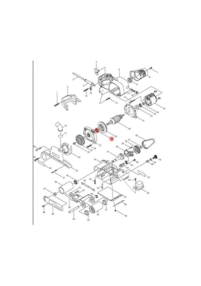 Makita 9403 Rulman 6000 Ürün Kodu 211088-7