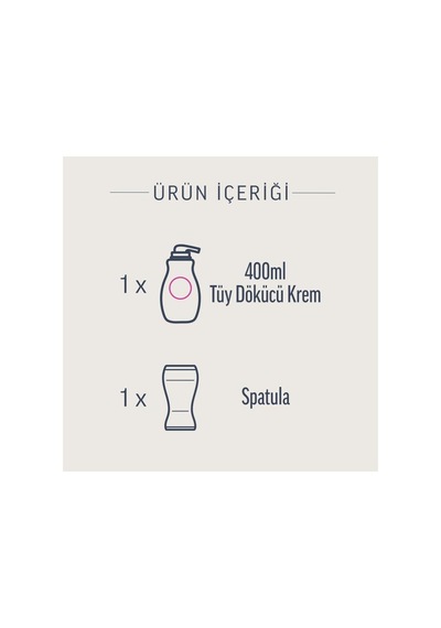 Professional Tüm Cilt Tipleri Tüy Dökücü Krem 2 X 400 Ml Ekonomik Set