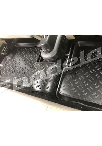 Havuzlu Paspas Ford Fıesta 2002-2008 Kasa Kokusuz Kaucuk Siyah 5D