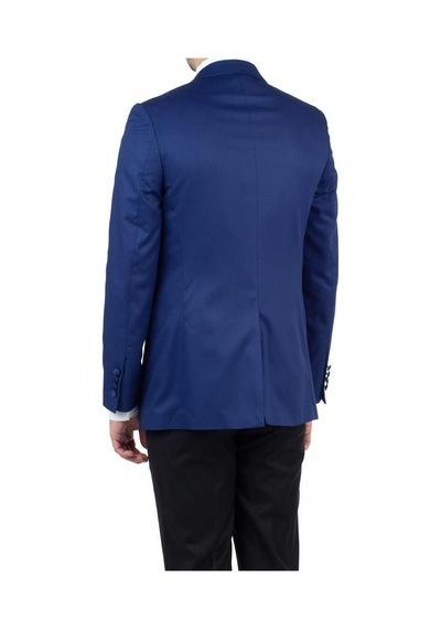 İmza Lacivert Gabardin Mono Yaka Astarlı Yelekli 6 Drop Slim Fit Dar Kesim Smokin Damatlık 1001190153-Lacivert İmza Lacivert Gabardin Mono Yaka Astarlı Yelekli 6 Drop Slim Fit Dar Kesim Smokin Damatlık 1001190153-Lacivert