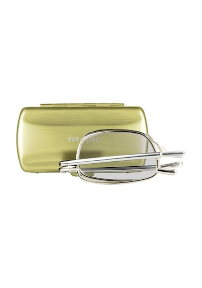 Eye Spec Katlanabilir Gözlük Kompakt Grafit Renkli Mini Kutu İle +1.50 Aksesuar Setleri Sarı 189436722