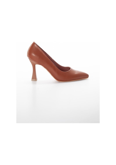 Dilimler Ayakkabı Cilt İnce Topuk Taba Büyük Numara Kadın Ayakkabısı Topuklu Stiletto-2104-taba Taba Dilimler Ayakkabı Cilt İnce Topuk Taba Büyük Numara Kadın Ayakkabısı Topuklu Stiletto-2104-taba Taba
