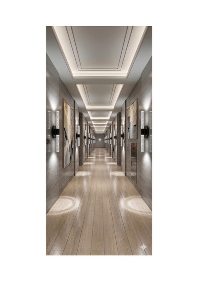 Bubbleflux Medium 40 Cm Modern Tasarım Led Aplik - Duvar Lambası - Siyah - Elektrikli - Beyaz Led Siyah