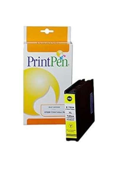 Epson T7554xl C13t755440 Sarı 4k Yüksek Kapasite Uyumlu Inkjet Kartuş
