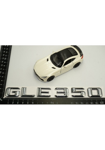 GLE 350 Bagaj Krom Metal 3M 3D Yazı Logo