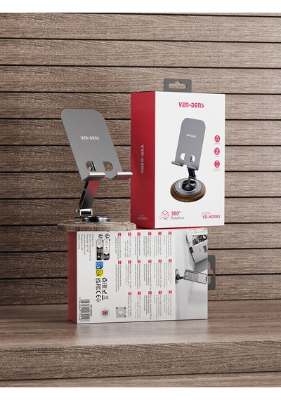 Ven-dens Vd-hd053 Premium Katlanabilir Masa Üstü Telefon Standı