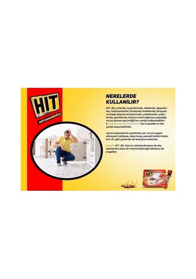 Hıt Anti Hamamböceği Jeli - Şırınga 20gr 4987