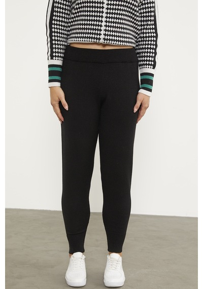 Sementa Jogger Triko Pantolon - Siyah 001