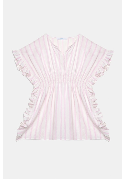 Penti Kız Çocuk Shinny Pembe Çizgili Kaftan Plt5ep8r24ıy-str Çok Renkli Penti Kız Çocuk Shinny Pembe Çizgili Kaftan Plt5ep8r24ıy-str Çok Renkli