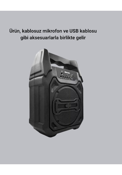 Taşınabilir Şarjlı Hoparlör - Bluetooth Tws Ve Uzun Pil Ömrü