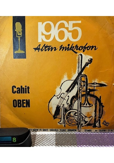 Cahit Oben Dörtlüsü - Makaram Sarı Bağlar / Halime 1965 Altın Mikrofon Yarışması 45'lik