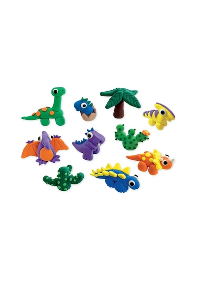 Floss & Rock Clay And Play Hava İle Kuruyan Kil Seti/ Dino Mavi
