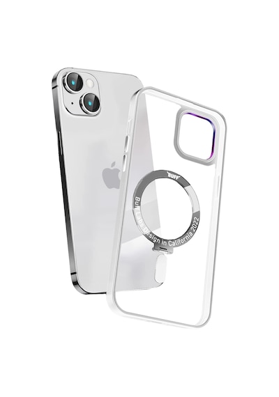 Apple Uyumlu iPhone Buff 13 Bumpermag Kılıf White
