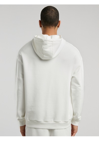 Everlast Ever Classics Comfort Beyaz Kapüşonlu Erkek Sweatshirt Beyaz