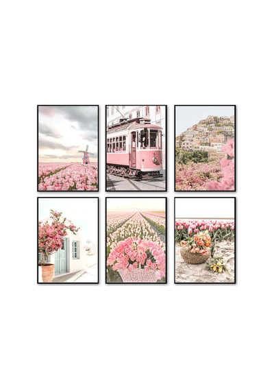 Pembe Düşler, Şehir Ve Doğa 6 Lı Çerçeve Görünümlü Modern Mdf Tablo Seti- Ev Dekorasyonu Çok Renkli - 670299493 Çok Renkli Pembe Düşler, Şehir Ve Doğa 6 Lı Çerçeve Görünümlü Modern Mdf Tablo Seti- Ev Dekorasyonu Çok Renkli - 670299493 Çok Renkli
