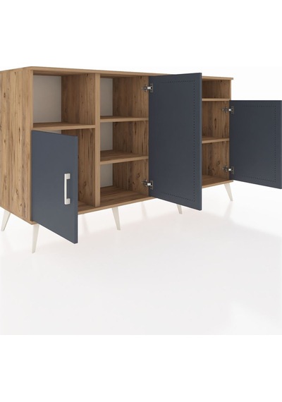 Kronos Konsol 5 Raflı 4 Kapaklı 176x59x99 Çam-antrasit/çam Antrasıt/atlas Çam - Atlas Çam Kronos Konsol 5 Raflı 4 Kapaklı 176x59x99 Çam-antrasit/çam Antrasıt/atlas Çam - Atlas Çam