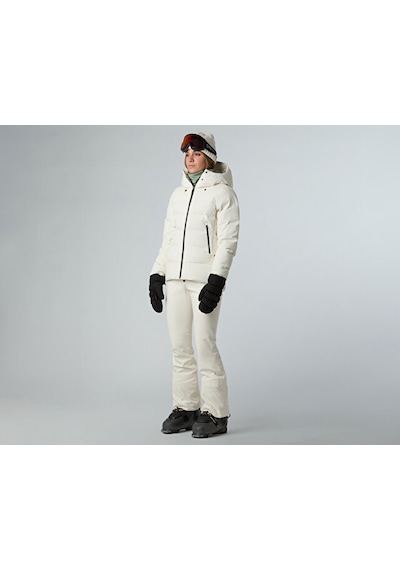 The North Face W Cirque Down Jacket Kadın Outdoor Montu 550 Dolgu Kaz Tüyü Nf0a87wsgol1 Beyaz Beyaz