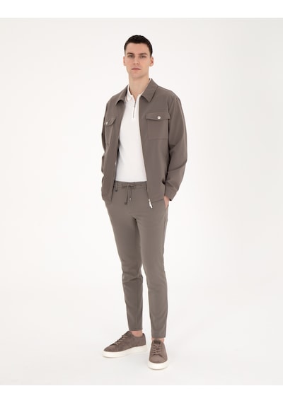 Pierre Cardin Erkek Vizon Ceket 50287776-vr052