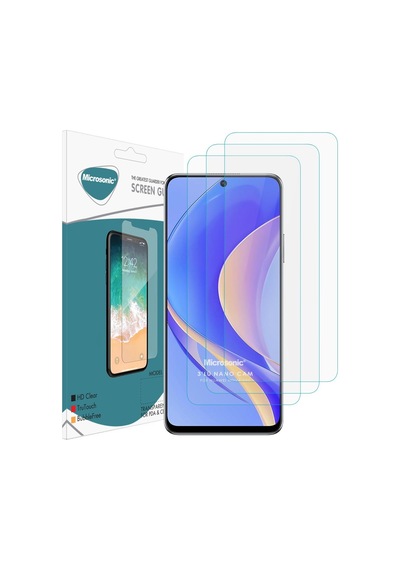 Microsonic Huawei Nova Y90 Screen Protector Nano Glass Cam Ekran Koruyucu 3 Lü Paket