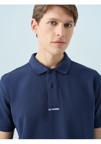 LOFT Regular Fit Erkek Polo K.kol Lf2036745 Q1.v1 Lacivert