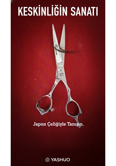 Yashuo Japon Çeliği Profesyonel Jilet Kesim Saç Makası