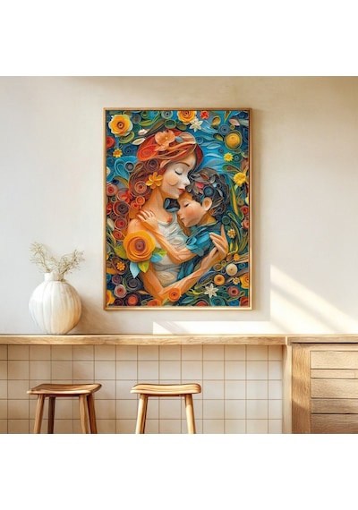 Ks Games 1000 Parça Mothers Hug Puzzle - David Fairchild