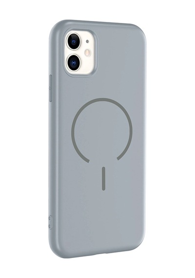 Apple Uyumlu iPhone 11 Kılıf M-safe Şarj Özellikli Zore Meta Kapak
