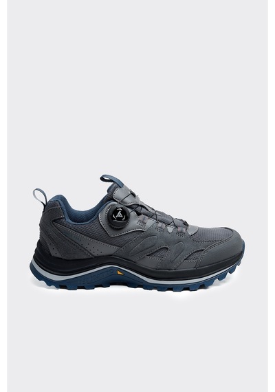 Derinet Humtto Comfort Cırt Bağcıklı Taban Erkek Sneaker Gri GRİ