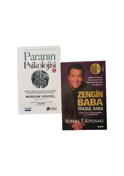 Paranın Psıkolojısı + Zengın Baba Yoksul Baba 2 Set