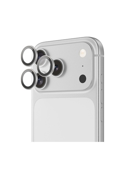 Apple Uyumlu   iPhone 17 Pro Benks Glass Warrior Cam Kamera Lens Koruyucu Gümüş