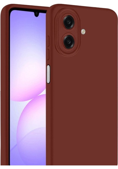 Samsung Galaxy A07 4g First Silikon - Bordo