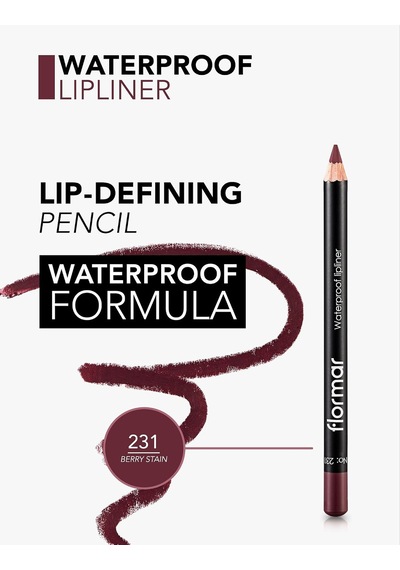 Dudak Kalemi - Waterproof Lipliner 231 Berry Stain 8690604111312 Belirtilmemiş