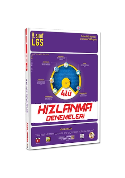 Svsdahiçocuk-Tonguç Akademi 8. Sınıf Lgs 4 Lü Hızlanma Denemeleri