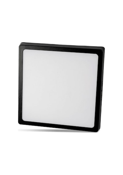 Noas: 24w Sıva Üstü Kare Led Panel, Siyah Kasa, Beyaz Işık Yl15-2400-s Siyah