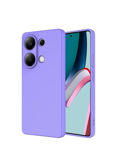 Zore Poco M6 Pro 4g Kılıf Ogaa Mara Lansman Kapak - Lila