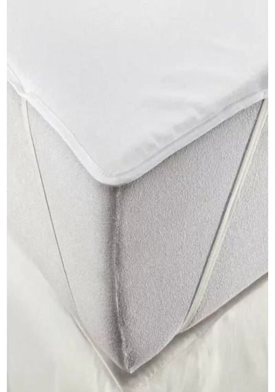 Mycey Bebe Alez 70x110 Cm Sıvı Geçirmez Micro Yatak Koruyucu Alez Beyaz