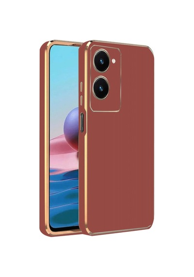 Vivo Y18 Kılıf Volet Silikon - Kırmızı -
