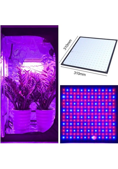 Bitki Yetiştirme Lambası Full Spektrum 1000W 225 Led 310Mmx310Mm+