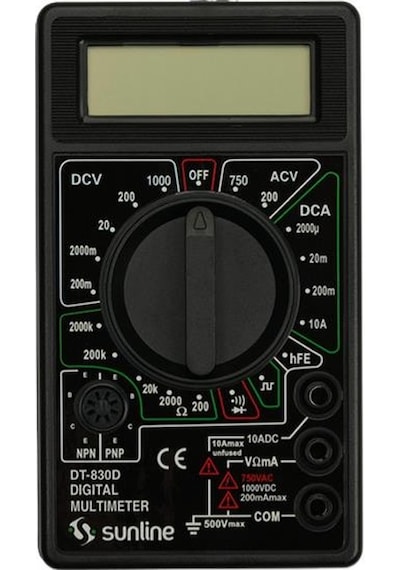 Sunline Dt-830d Dijital Multimetre
