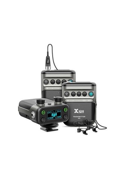 Xvive U5t2 Çift Vericili Dslr Kamera Telsiz Mikrofon Seti