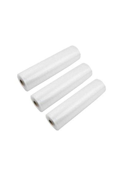 Vakum Torbası Tırtıklı Rulo En 25 Cm X Uzunluk 500 Cm 3 Adet