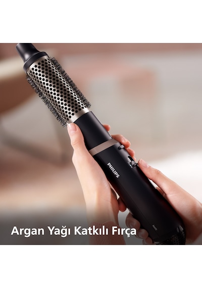 Philips Saç Şekillendirme Ve Kurutma Seti BHA301/00,Argan Yağı Seramik Kaplama, 3 Aparat,3 Isı Ayarı