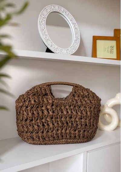 Mango Model Çanta Acı Kahverengi