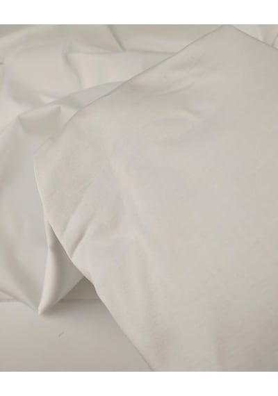 Beyaz Renkte Pamuklu Kumaş En: 140cm-11335